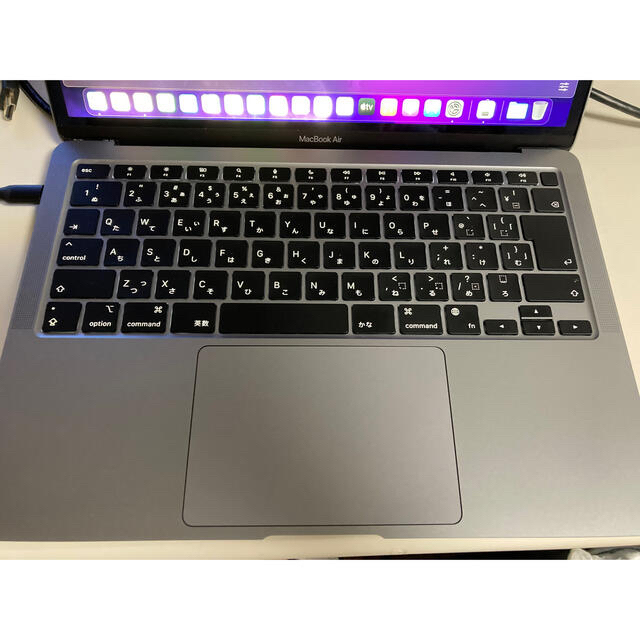 Mac (Apple)(マック)のMacBook Air M1 13.3インチ 256GB スペースグレ… スマホ/家電/カメラのPC/タブレット(ノートPC)の商品写真