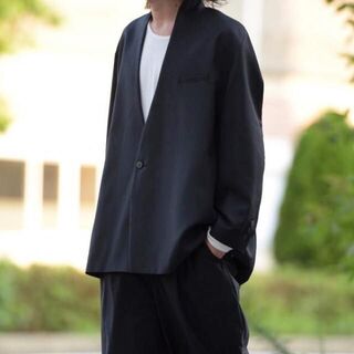 ヨウジヤマモト(Yohji Yamamoto)のka na ta 20SS 10years jacket set up(ノーカラージャケット)