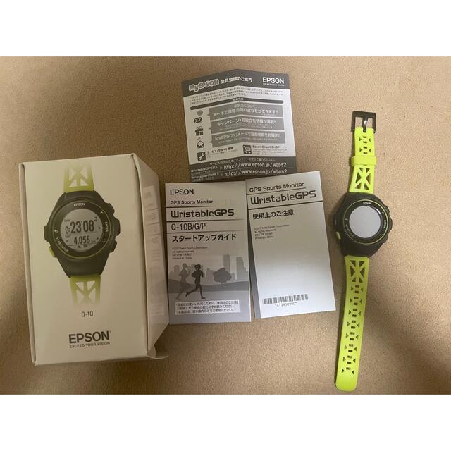 EPSON - EPSON GPS ランニングウォッチの通販 by kuma's shop ...