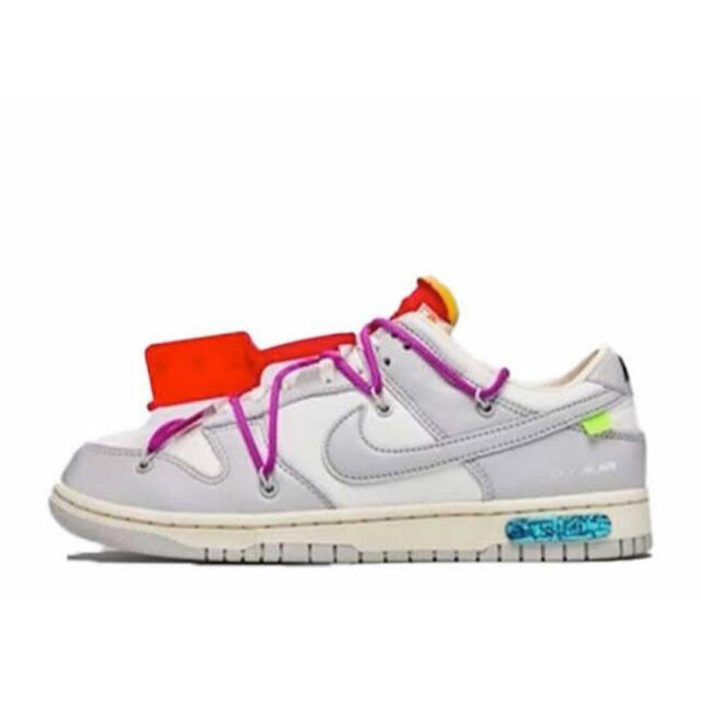 OFF-WHITE × NIKE DUNK LOW 1 OF 50 "45"