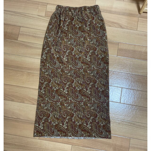 coca ペイズリー柄スカート レディースのスカート(ひざ丈スカート)の商品写真