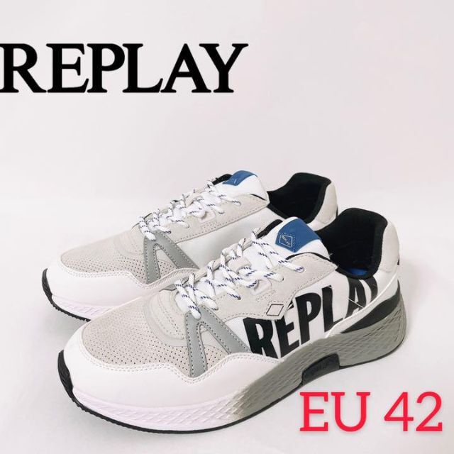 REPLAY  リプレイ　スニーカー　EU42