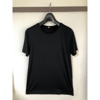 ユニクロ(UNIQLO)のhititof様専用　新品未使用　ユニクロ Tシャツ　黒　Ｌサイズ　(Tシャツ(半袖/袖なし))