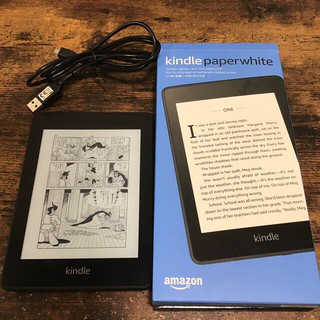 Kindle Paperwhite 防水機能搭載 wifi 32GB ブラック(電子ブックリーダー)