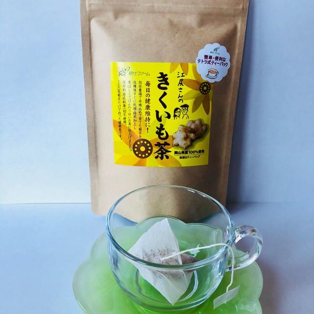 菊芋茶テトラタイプ36ｇ（3ｇ×12ティーパック） 食品/飲料/酒の健康食品(健康茶)の商品写真