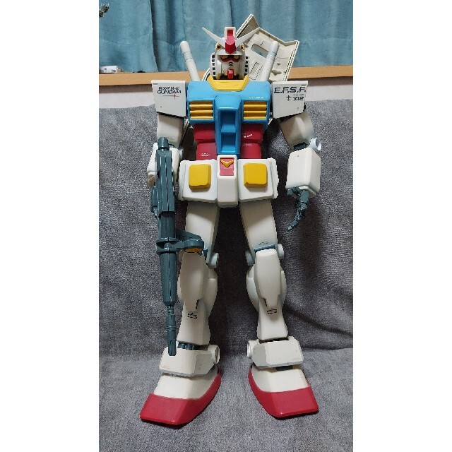 【全商品オープニング価格 特別価格】 貴重レア！ ソフビ ガンダム&シャアザク セット販売 ゲームキャラクター