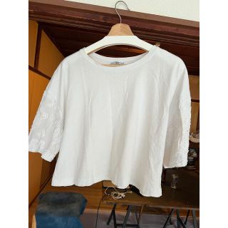 ザラ(ZARA)のZara ザラ　白Tシャツ(Tシャツ(半袖/袖なし))