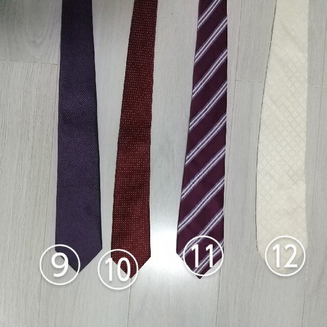 ネクタイ６本セット　※お好きなものをお選びください メンズのスーツ(その他)の商品写真