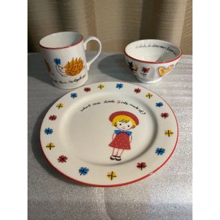 カレルチャペック 20周年記念　3ピースセット　未使用　限定品(グラス/カップ)