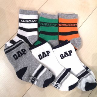 ベビーギャップ(babyGAP)の新品 未使用 GAP gap baby 靴下 6足セット(靴下/タイツ)