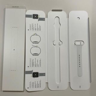 アップルウォッチ(Apple Watch)のApple Watch バンド　純正　ホワイト　44mm(片方のみ)(その他)