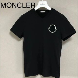 モンクレール(MONCLER)のモンクレール　MONCLER ビッグワッペン　ブラック　国内正規品(Tシャツ/カットソー(半袖/袖なし))