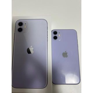 アイフォーン(iPhone)の値下げ　アップル iPhone11 128GB パープル (スマートフォン本体)