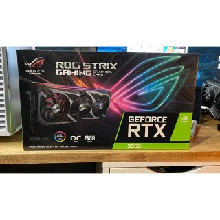 エイスース(ASUS)のROG STRIX RTX3050 ASUS(PCパーツ)