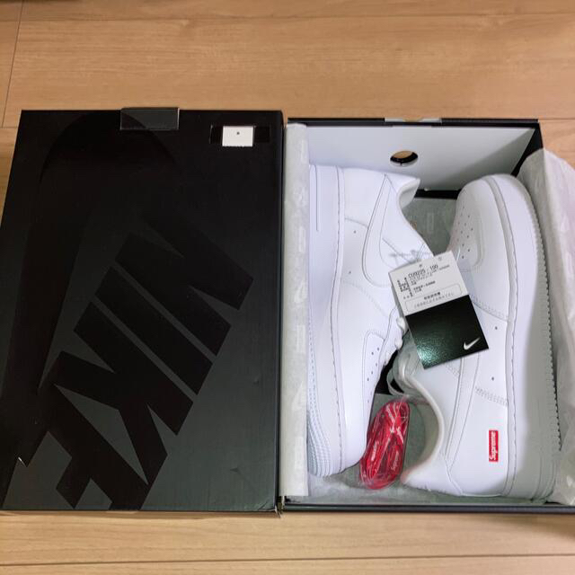 supreme nike air force 1 白　28cm