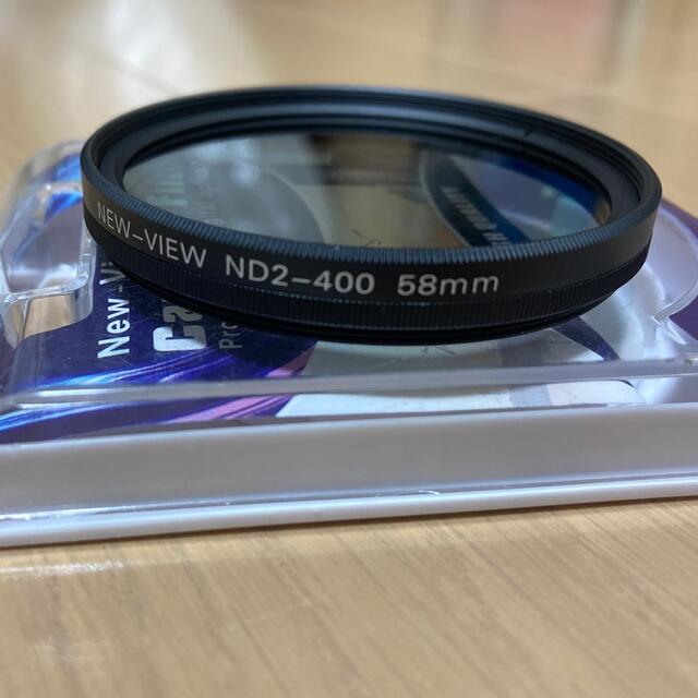 可変式NDフィルター New-View Pro 58mm [ND2~ND400] スマホ/家電/カメラのカメラ(フィルター)の商品写真