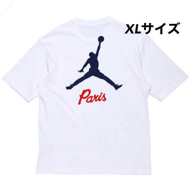 NIKE(ナイキ)の【希少XL‼️】JORDAN × ParisSaint-Germain Tシャツ メンズのトップス(Tシャツ/カットソー(半袖/袖なし))の商品写真