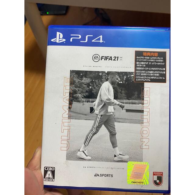 PlayStation4(プレイステーション4)のFIFA 21 ULTIMATE EDITION PS4 エンタメ/ホビーのゲームソフト/ゲーム機本体(家庭用ゲームソフト)の商品写真