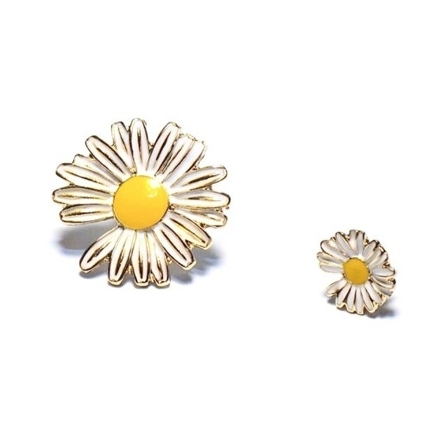 PEACEMINUSONE(ピースマイナスワン)のPMO DAISY PIN SET#2 yellow peaceminusone メンズのファッション小物(その他)の商品写真