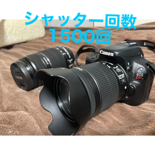 Canon デジタル一眼カメラ　EOS Kiss X7 ダブルズームキット　
