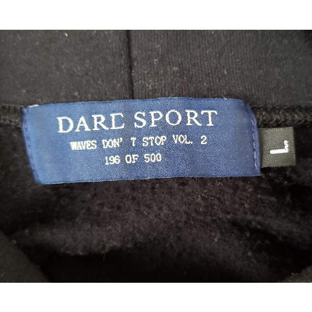 darcsport ダルクスポーツ パーカー Ｌサイズ スポーツ/アウトドアのトレーニング/エクササイズ(トレーニング用品)の商品写真