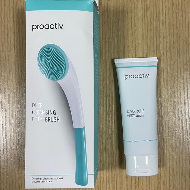 proactiv(プロアクティブ)のプロアクティブ　クリアゾーンボディウォッシュ　ボディブラシ コスメ/美容のスキンケア/基礎化粧品(その他)の商品写真