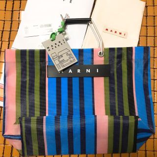 高評価のクリスマスプレゼント マルニフラワーカフェ ストライプトート ...