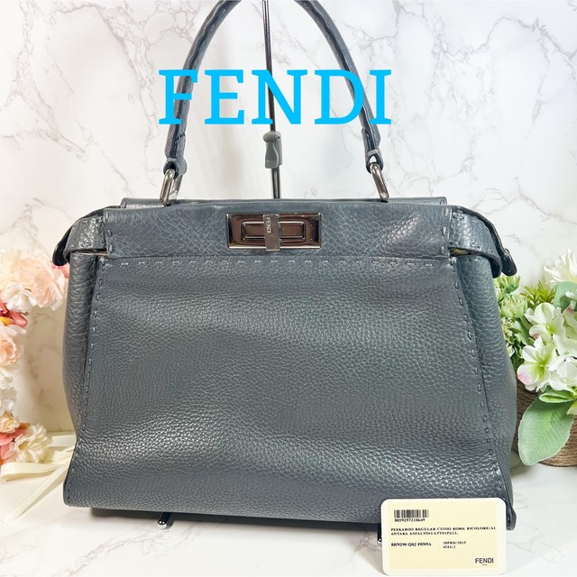 FENDI ピーカブー 2way セレリア ハンドバッグ フェンディ