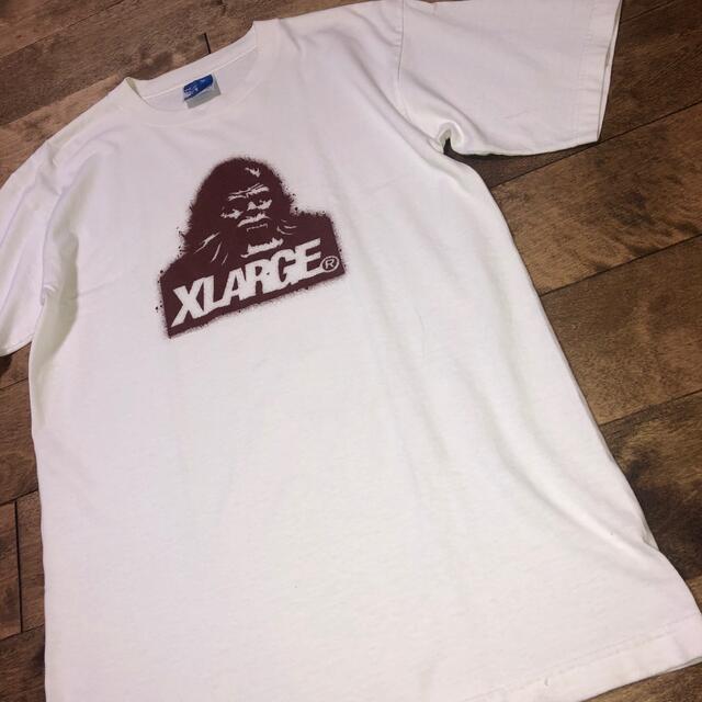 XLARGE X-LARGE エクストララージ Tシャツ 旧ロゴ ロゴT ゴリラの通販 by nalu｜エクストララージならラクマ