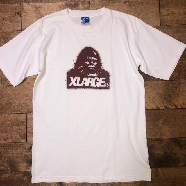 XLARGE(エクストララージ)のX-LARGE エクストララージ　Tシャツ　旧ロゴ　ロゴT ゴリラ メンズのトップス(Tシャツ/カットソー(半袖/袖なし))の商品写真