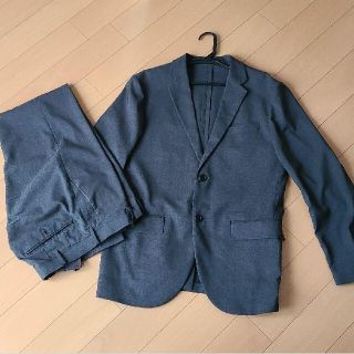 ユニクロ(UNIQLO)の(天女119さん専用)UNIQLOユニクロ 感動ジャケット 感動パンツのセット(セットアップ)