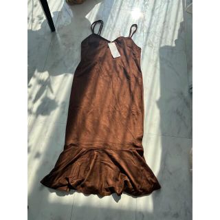 ザラ(ZARA)の断捨離価格❗️ZARA 新品　ベロアキャミワンピ(ロングワンピース/マキシワンピース)