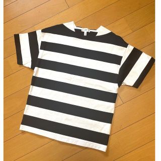 ハイク(HYKE)の週末削除します。値下げ！HYKEハイク　ボーダーTシャツ　サイズ1(Tシャツ(半袖/袖なし))