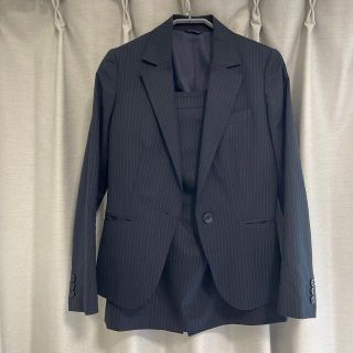 スーツカンパニー(THE SUIT COMPANY)の引っ越し売切値下げ！ザ・スーツカンパニー ネイビーストライプセットアップ 美品(スーツ)