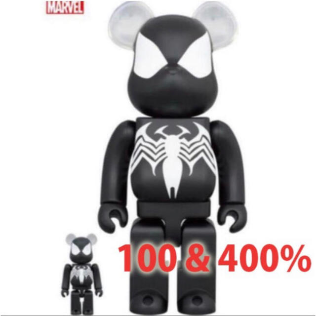 BE@RBRICK SPIDER-MAN BLACK COSTUME 400フィギュア