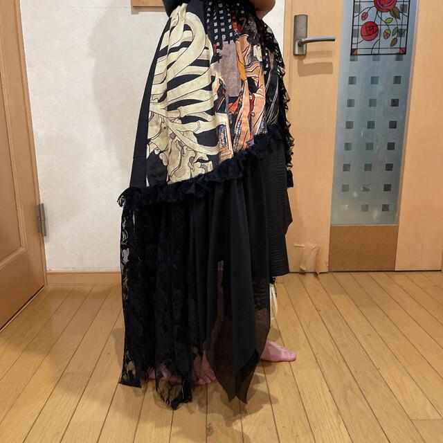 個性的 ガシャドクロ スカートハンドメイド