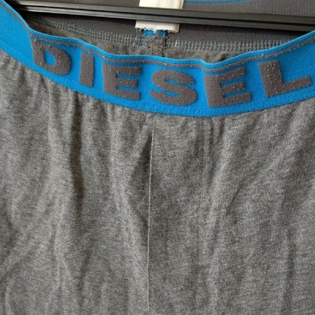 DIESEL(ディーゼル)のディーゼル　薄手スエットパンツ　グレー×ブルー メンズのパンツ(その他)の商品写真