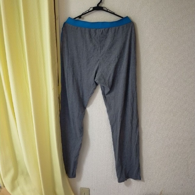 DIESEL(ディーゼル)のディーゼル　薄手スエットパンツ　グレー×ブルー メンズのパンツ(その他)の商品写真