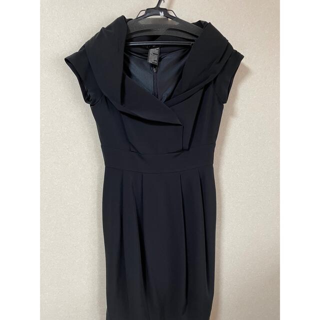 ドレス　ブラック レディースのフォーマル/ドレス(ミディアムドレス)の商品写真