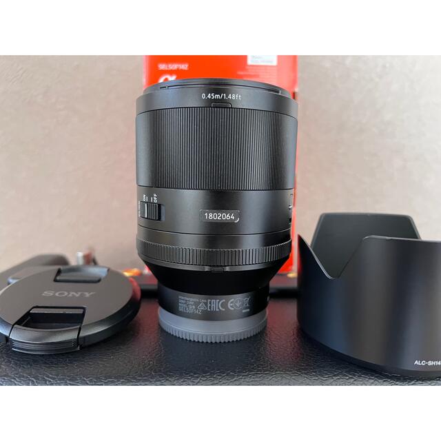 SONY(ソニー)のsel50f14z ソニー　SONY planar 50mm F1.4 スマホ/家電/カメラのカメラ(レンズ(単焦点))の商品写真