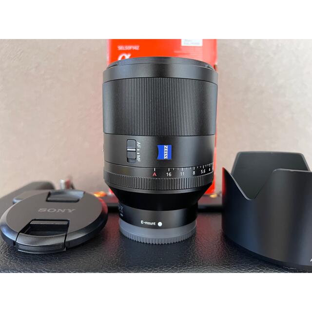 SONY(ソニー)のsel50f14z ソニー　SONY planar 50mm F1.4 スマホ/家電/カメラのカメラ(レンズ(単焦点))の商品写真