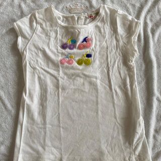 ボンポワン(Bonpoint)のボンポワン　チェリービーズT 2歳(Tシャツ/カットソー)