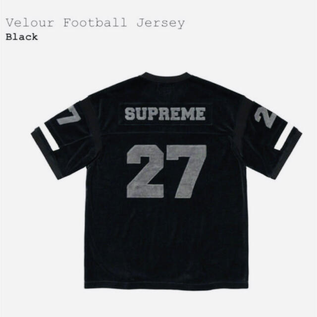 当店人気の限定モデルが再々々入荷  Supreme Velour Football Jersey