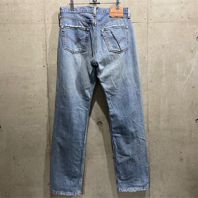 501(ゴーマルイチ)のlevi’s 501 usa リーバイス デニム クラッシュ ダメージ グランジ メンズのパンツ(デニム/ジーンズ)の商品写真