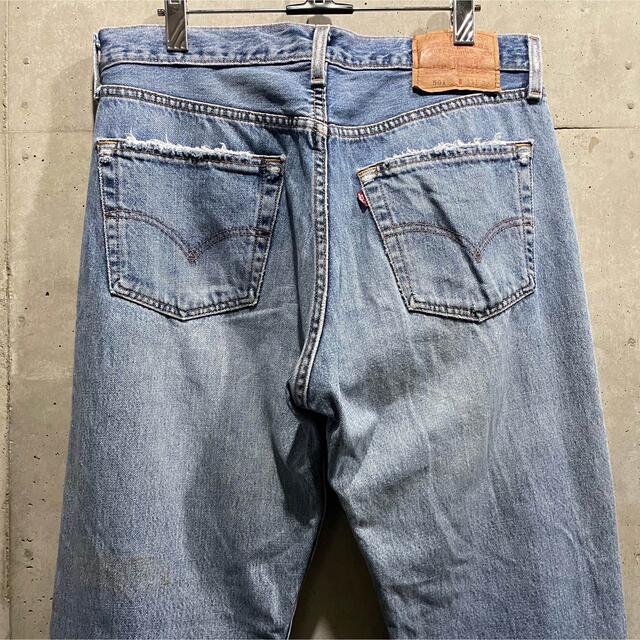 501(ゴーマルイチ)のlevi’s 501 usa リーバイス デニム クラッシュ ダメージ グランジ メンズのパンツ(デニム/ジーンズ)の商品写真