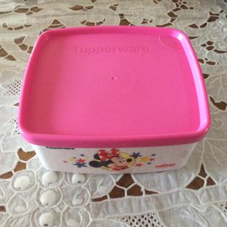 ディズニー(Disney)のTupperware タッパーウェア ディズニー ミニー スクエア(容器)