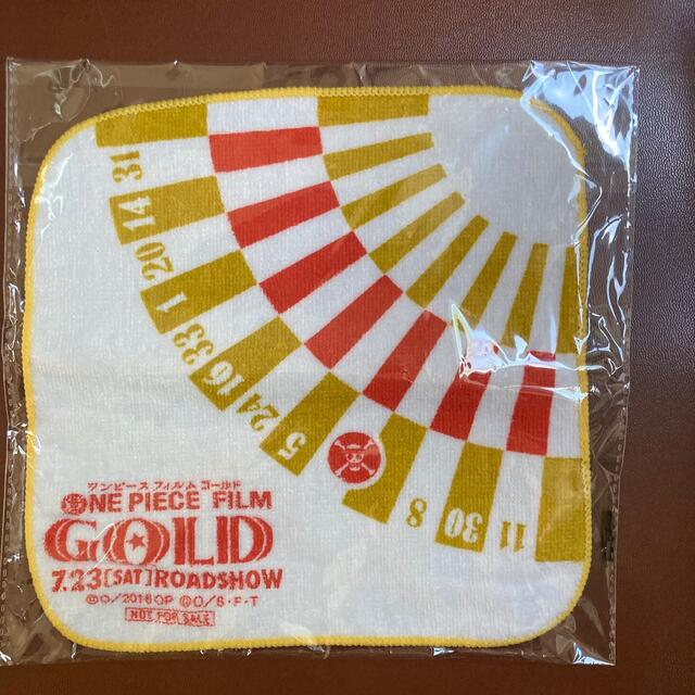 集英社(シュウエイシャ)のワンピース GOLD タオルハンカチ  エンタメ/ホビーのアニメグッズ(タオル)の商品写真