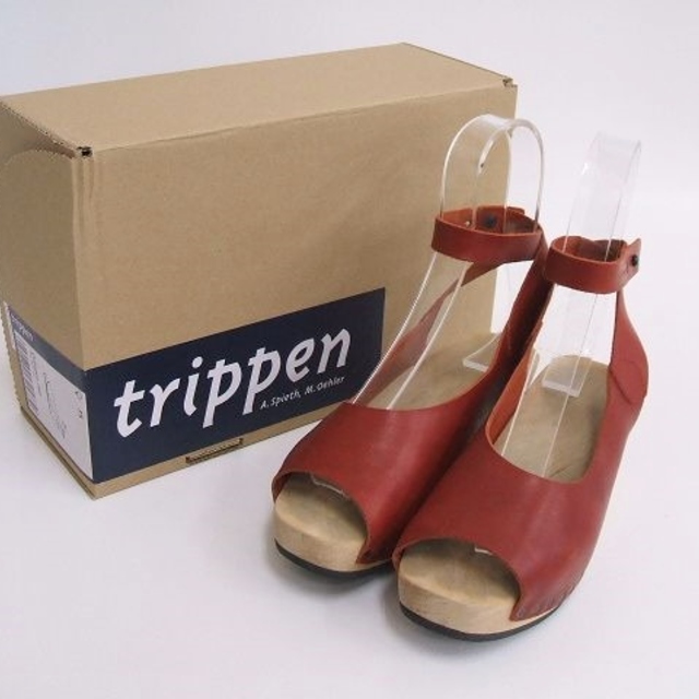 trippen(トリッペン)のtrippen Orinoco レザーアンクルストラップサンダル トリッペン レディースの靴/シューズ(サンダル)の商品写真
