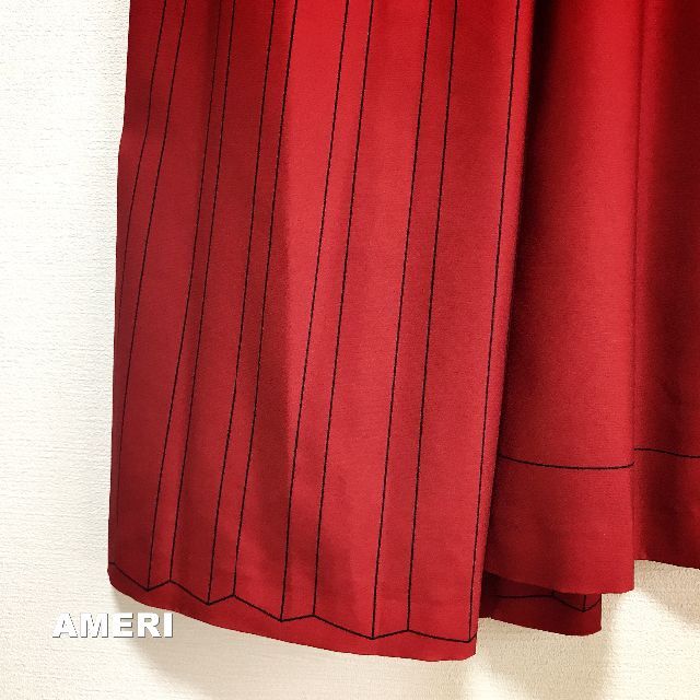 Ameri VINTAGE(アメリヴィンテージ)の【AMERI】アメリ ストライプ切替 ラッピング スカート タグ付未使用 レディースのスカート(ロングスカート)の商品写真