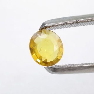 KR-281 天然イエローサファイア 0.926ct ルース 宝石ソーティング付